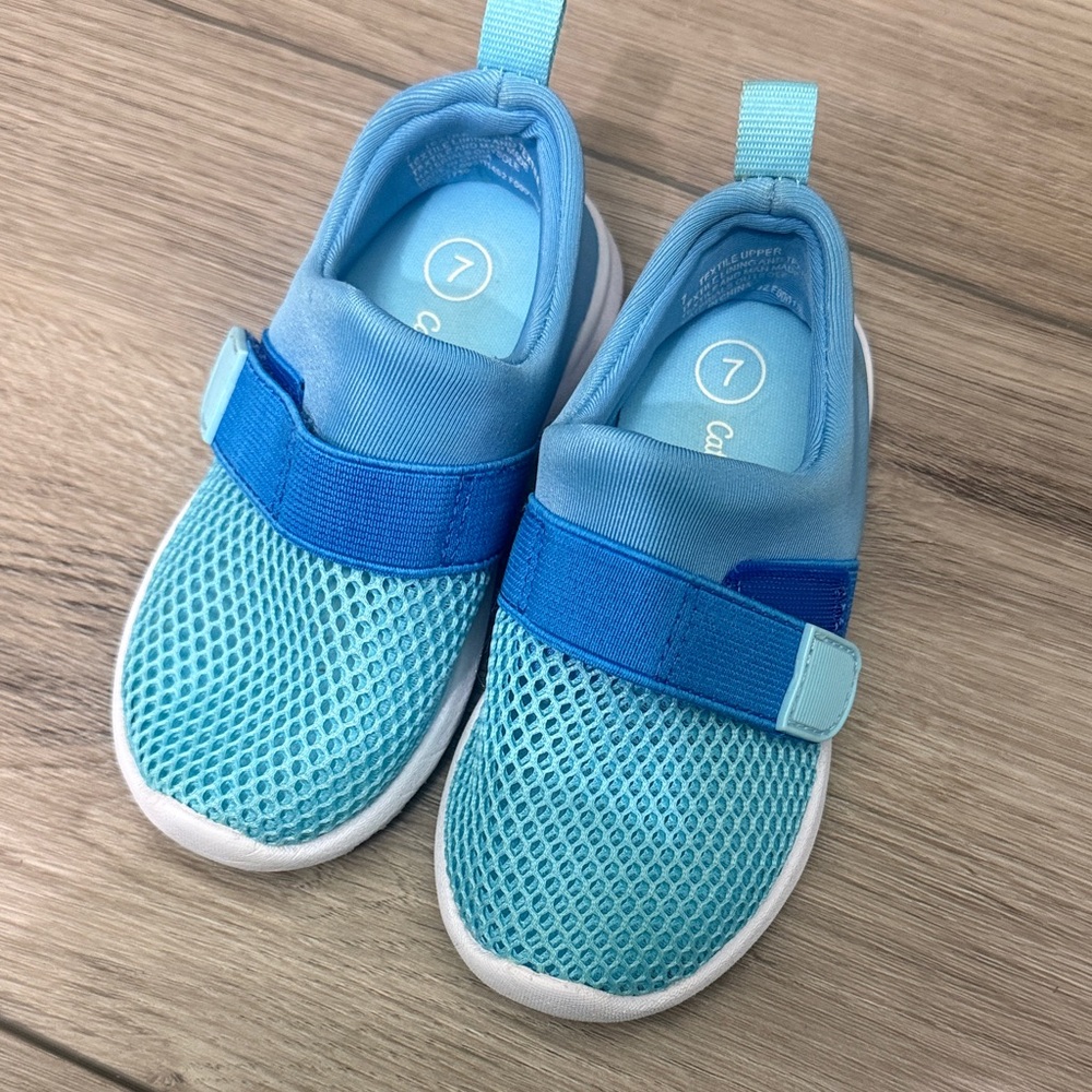 Kids Blue Slip-On Water Shoes